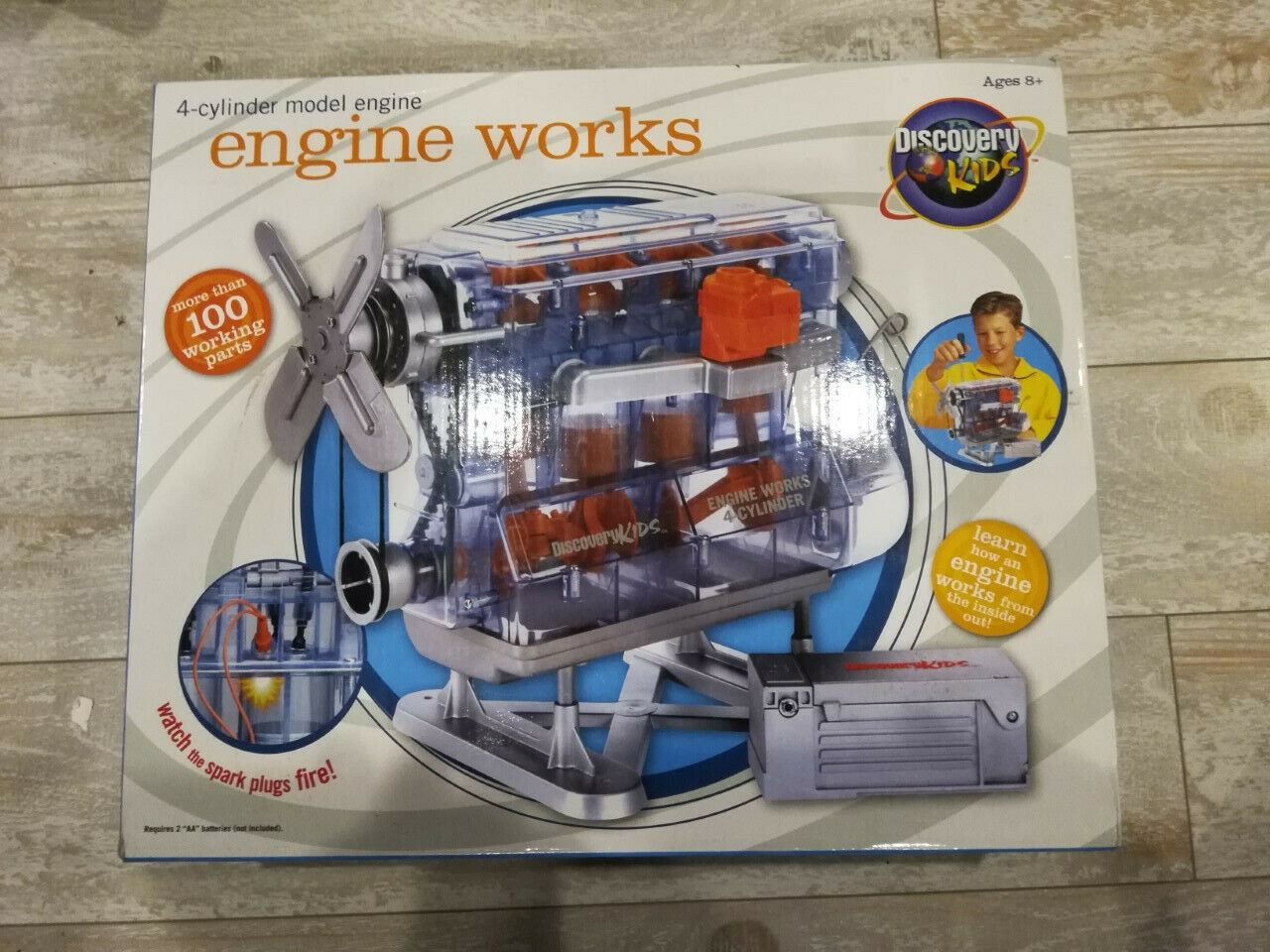 How an engine works for kids?
